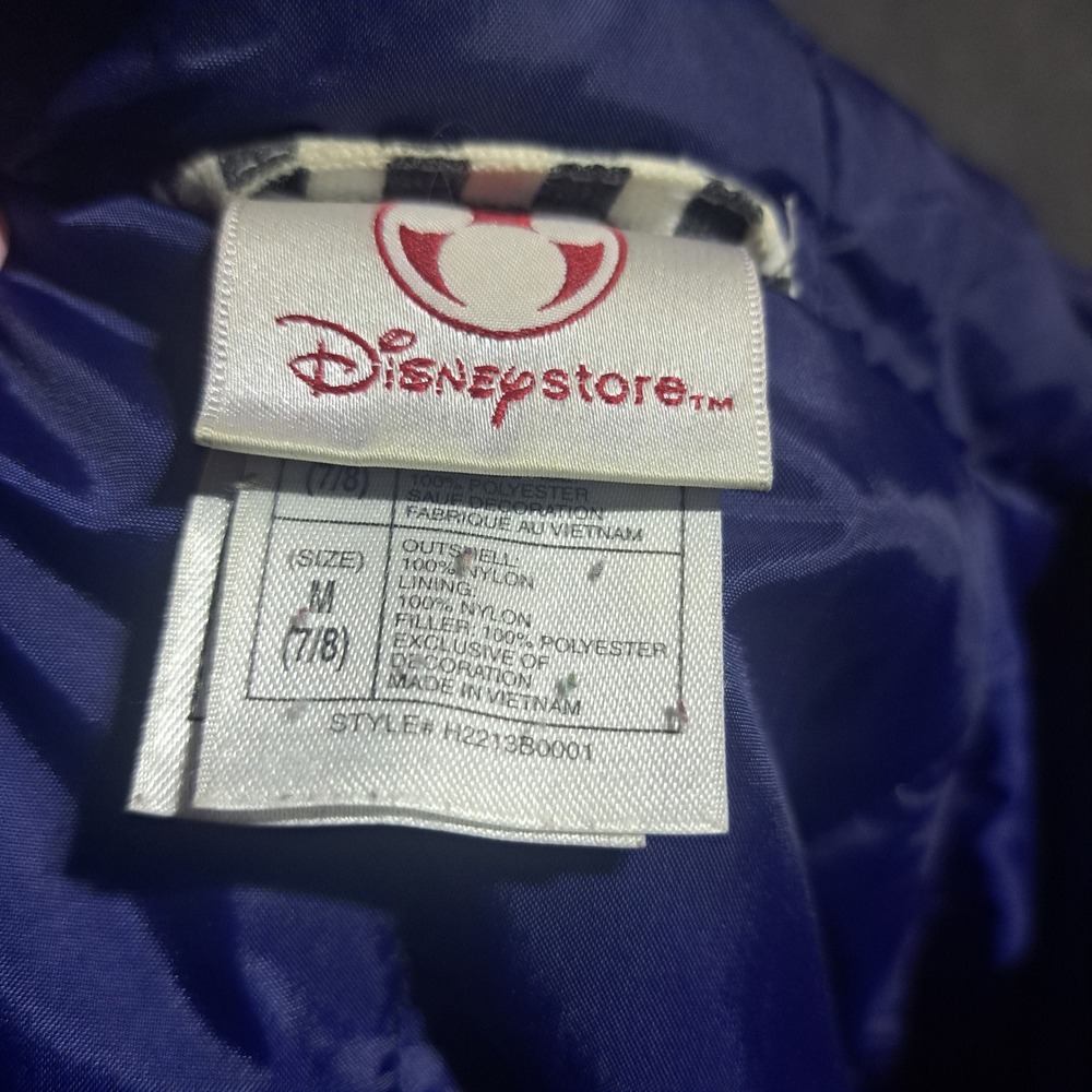 Disney Store Cars Lightning McQueen Piston Cup Racing Jacket Red Boys M 7/8 Race - Picture 8 of 10
